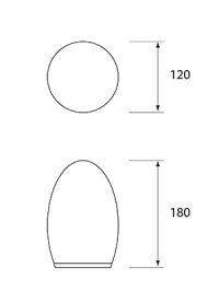 NEOZ kabellose Leuchten Modell Masse EGG NEOZ kabellose Leuchten Modell Masse EGG
