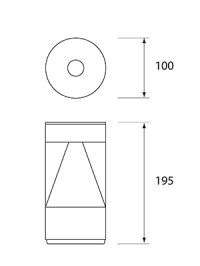 NEOZ kabellose Leuchten Modell Masse Magill NEOZ kabellose Leuchten Modell Masse Magill