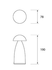 NEOZ kabellose Leuchten Modell Masse OWL 1 NEOZ kabellose Leuchten Modell Masse OWL 1